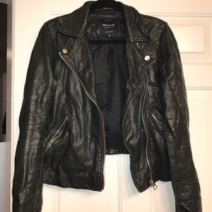 Madewell leather jacket